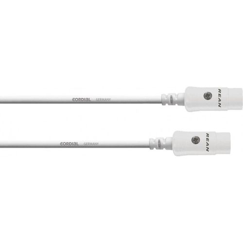 Cordial Cfd6aa-Snow - Câble Midi 2x Din 5 Points 6 M Blanc