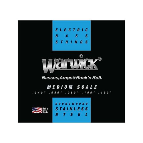 Warwick 39300-Ml5 - Warwick Black Label Medium Light .040-.130 - Jeu Guitare Basse