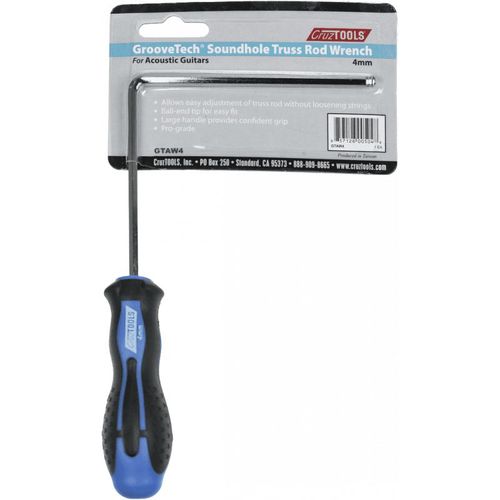 Martin Tool16 - Clé Allen Trussrod Groove Tech 4 Mm Avec Poignée