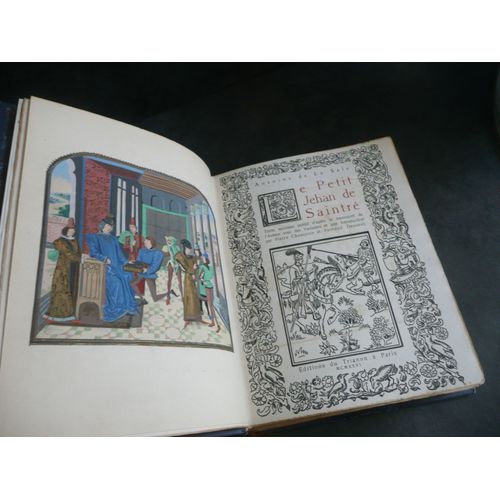 Le Petit Jehan De Saintré. Texte Nouveau Publié D'après Le Manuscrit De L'auteur Avec Des Variantes Et Une Introduction Par Pierre Champion Et Fernand Desonay.?