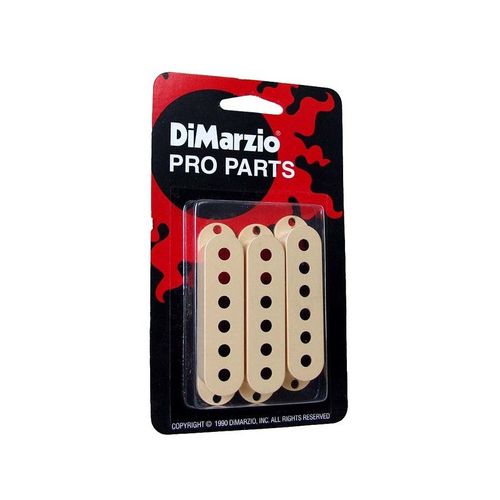 Dimarzio Dm2001aw - Capot Pour Simple Bobinage - Blanc Antique - Micro Guitare Électrique