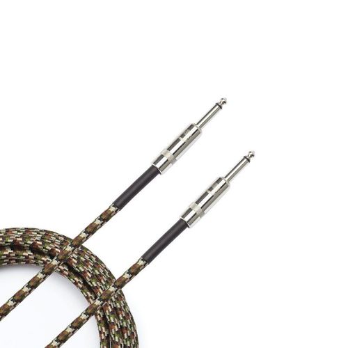 Planet Waves Pw-Bg-15cf - Câble Instrument Tressé, 4,5 M Camouflage