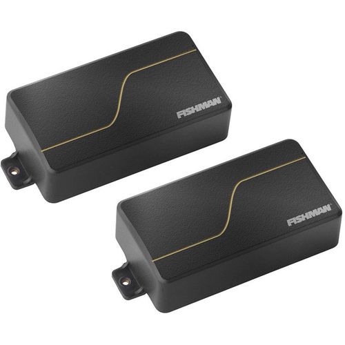 Fishman Prf-Mc6-Mh2 - Micros Guitare Électrique Fluence Matt Heafy Noir Set