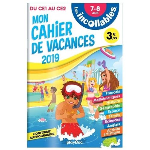 Mon Cahier De Vacances Du Ce1 Au Ce2