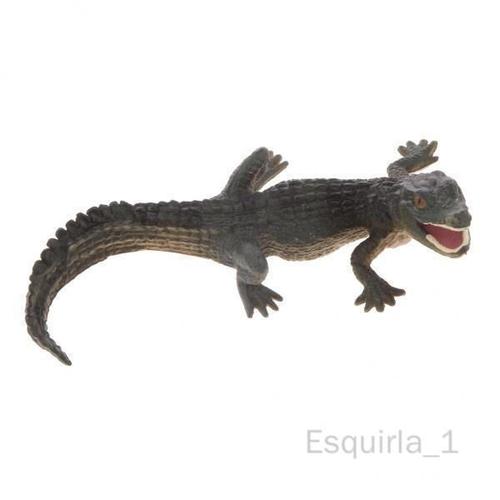 Esquirla Figurine D'action Modèle Crocodile Reptile Réaliste 6x, Objets De Collection Décoratifs-S