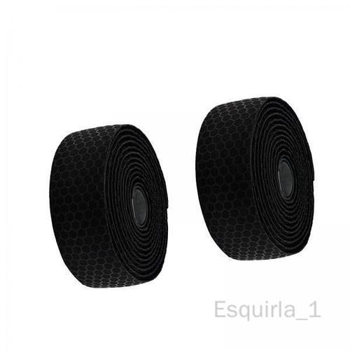 Esquirla 6 X 2 Pièces Ruban De Guidon De Vélo Ruban De Guidon De Vélo Pour Vélo De Route Bmx Équitation Noir