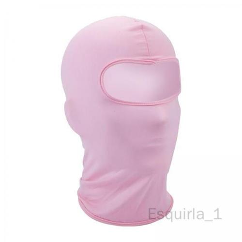 6 Pare-Soleil Cache-Cou Écharpe Vélo Balaclava Foulard Bandana Rose