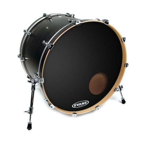 Evans Bd26rb - Peau De Résonance De Grosse Caisse Noire Eq3, 26 Pouces