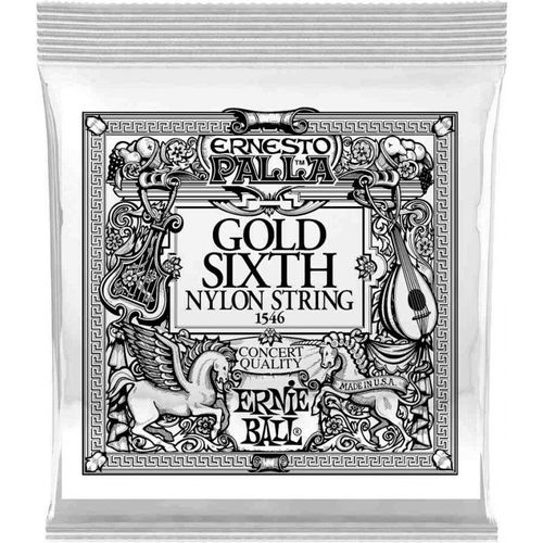 Ernie Ball 1545 - Corde Classique Au Détail Ernesto Palla - 6e Métal Doré