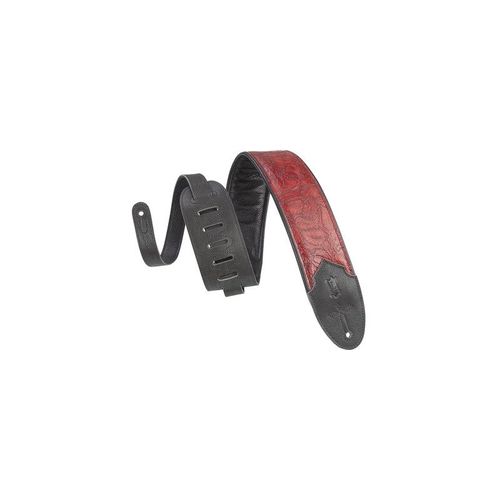 Levy's M4wp-003 - Sangle 7 Cm, Cuir Avec Relief - Design 003