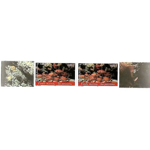 Polynésie Française-2003-Fonds Marins : Les Poissons- Yt 689 - Timbres Neufs** -Gomme Intacte- 1 Er Choix