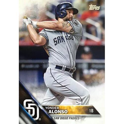 345 Yonder Alonso - San Diego Padres - Carte Topps Baseball 2016