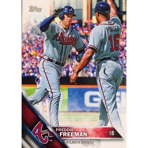 241 Freddie Freeman - Atlanta Braves - Carte Topps Baseball 2016