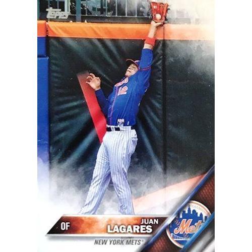 236 Juan Lagares - New York Mets - Carte Topps Baseball 2016