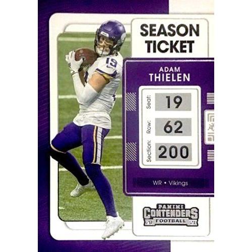 66 Adam Thielen Minnesota Vikings - Panini Contenders Season Ticket Football Us Nfl 2021