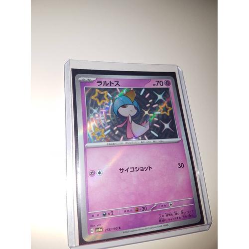 Carte Pokemon - Tarsal - Sv4a 258/190 - Shiny - Destinées De Paldea Japonais