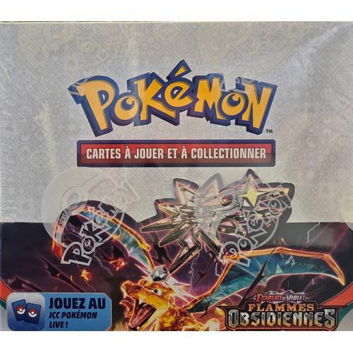 Pokémon Jcc - Écarlate Et Violet - Pack De Booster Flammes Obsidienne