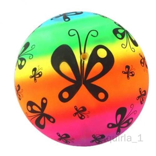 6 Garçons Filles Jouet Ballon De Football Enfants En Bas Âge Gonflable Pvc Doux