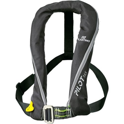 Plastimo Gilet De Sauvetage Pilot 165 Hydrostatique Hammar Avec Harnais - Noir