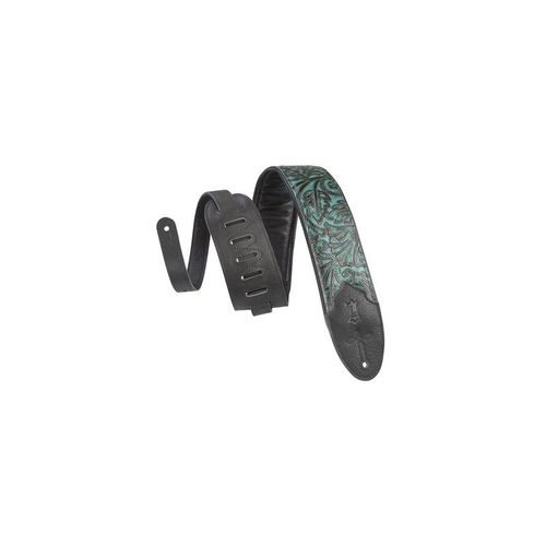 Levy's M4wp-001 - Sangle 7 Cm, Cuir Avec Relief - Design 001