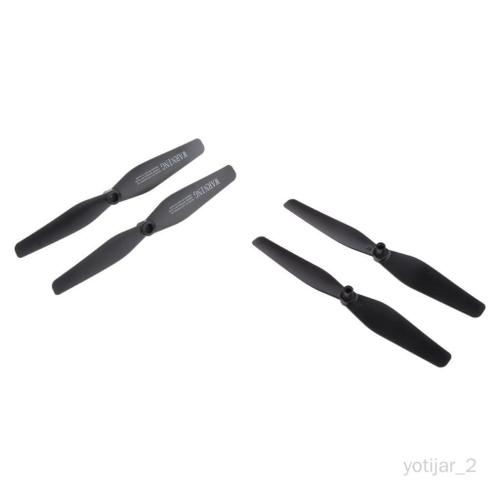 Yotijar Ensemble D'accessoires D'hélices 6x4 Pour Mini Drone X5hw X5hc Noir