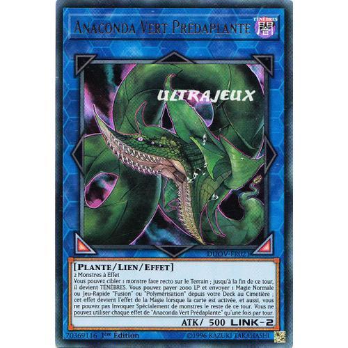 Yu-Gi-Oh! - Duov-Fr021 - Anaconda Vert Prédaplante - Ultra Rare