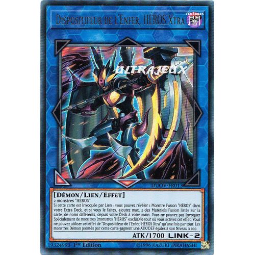 Yu-Gi-Oh! - Duov-Fr013 - Dispositifeur De L'enfer, Héros Xtra - Ultra Rare