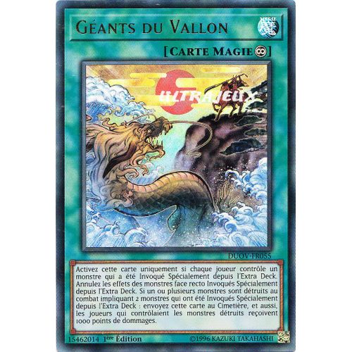 Yu-Gi-Oh! - Duov-Fr055 - Géants Du Vallon - Ultra Rare