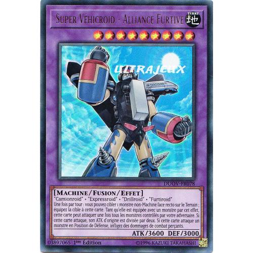 Yu-Gi-Oh! - Duov-Fr078 - Super Vehicroid - Alliance Furtive - Ultra Rare