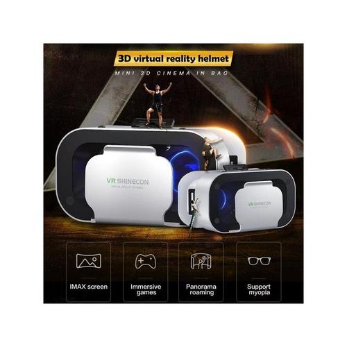 Casque VR pour Samsung Galaxy A3 Smartphone Realite Virtuelle Lunette Jeux  Reglage Universel