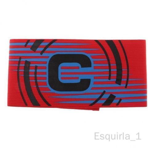 6xcaptain Brassard Sport Réglable Brassards Rouge