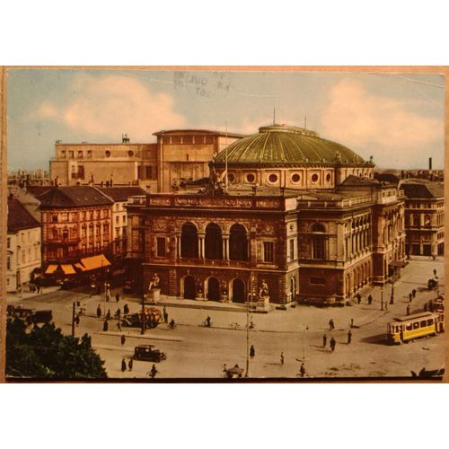 Carte Postale Danemark Copenhague Le Théatre Royal 10,3/14,9 Cm