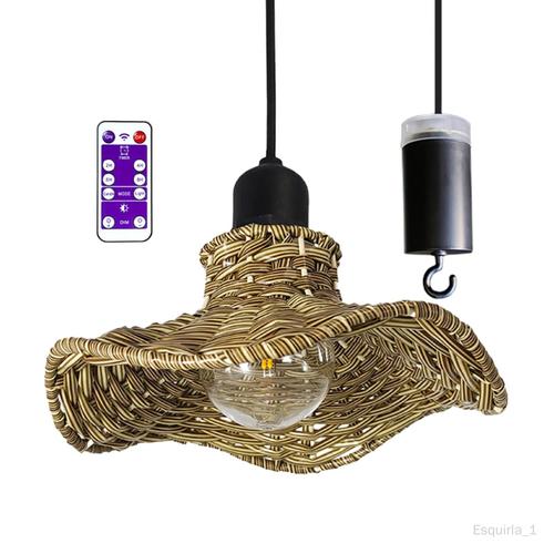 Lampe Suspendue Au Plafond, Lustre À Piles Pour Pergola, Patio, Belvédère