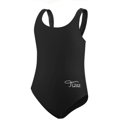 Tizax Maillot Anti Uv De Bain Une Pièce Fille Maillot De Bikini Athlétique Racerback Pour Enfant Sangle Épaisse
