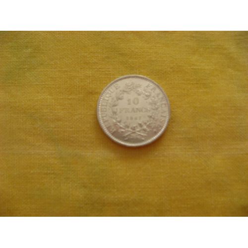 Pièce De 10 Francs En Argent 1967