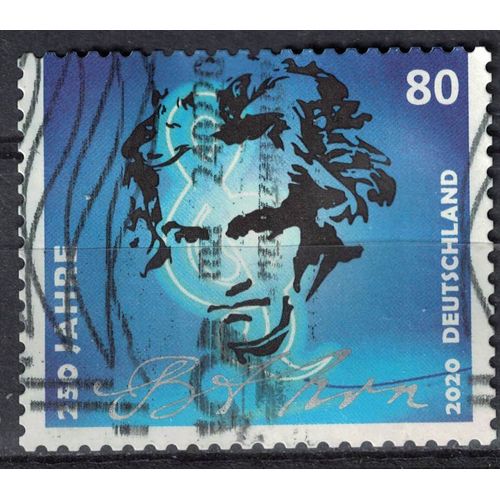 Allemagne 2020 Oblitéré Used 250 Ans Naissance Compositeur Ludwig Van Beethoven Su