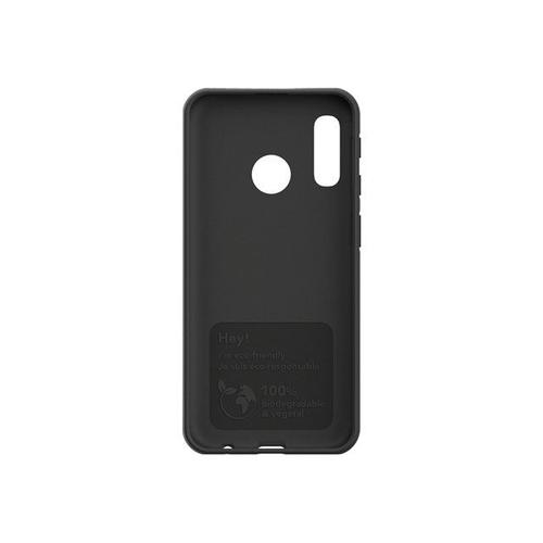 Just Green - Coque De Protection Pour Téléphone Portable - Matériau Végétal 100% Biodégradable Et Compostable - Noir - Pour Samsung Galaxy A20e