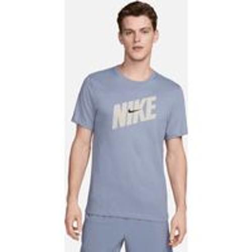 T-Shirt De Fitness Dri-Fit Nike Pour Homme - Bleu