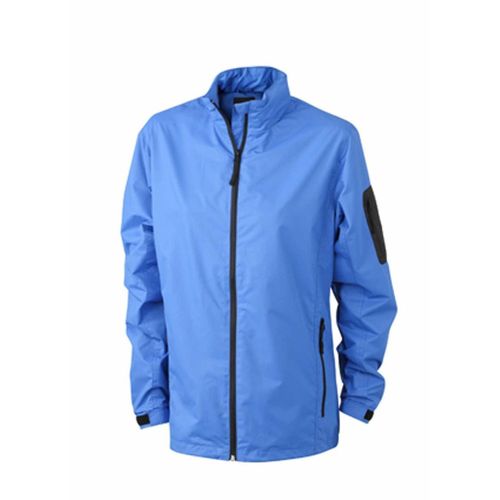 Veste Coupe-Vent - Femme - Jn1040 - Bleu Roi Et Noir