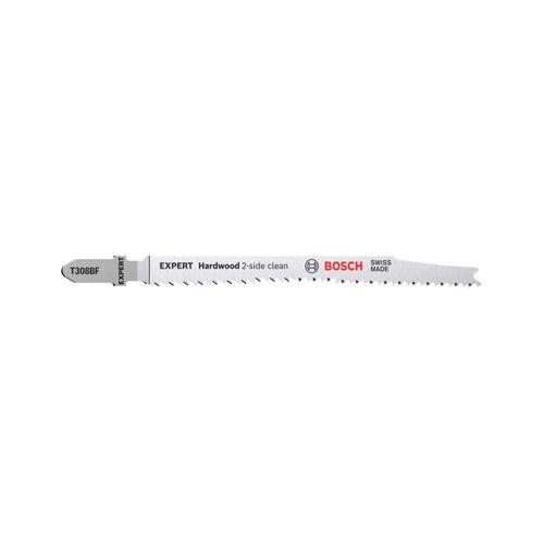 Lame de scie sauteuse T308BF Expert Hardwood 2-Side Clean (2 pièces) | 2608901713 - Bosch
