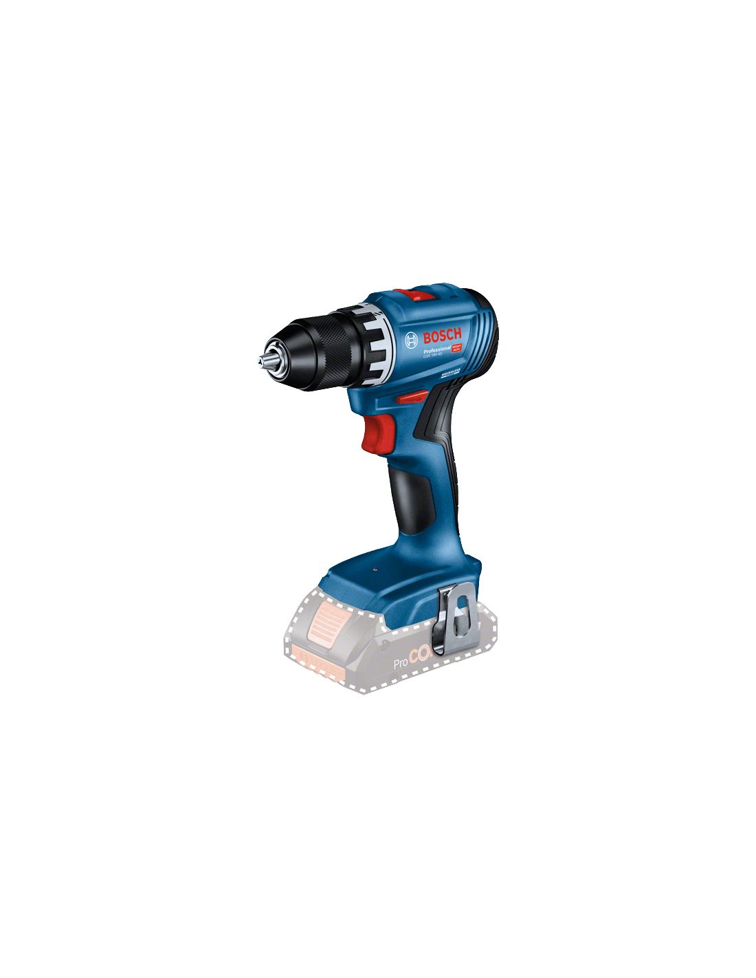 Perceuse-visseuse 18V GSR 18V-45 Solo (machine seule) | 06019K3200 - Bosch