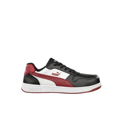 Chaussures De Sécurité Frontcourt Blk/Wht/Red | 640200 - Puma Safety