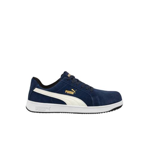 Chaussures De Sécurité Iconic Suede Navy Low | 640020 - Puma Safety