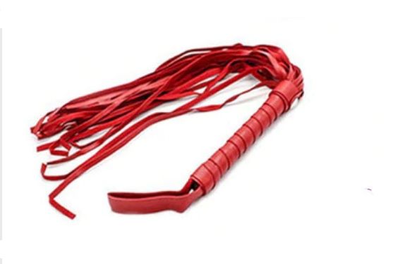 Bondage Sexe Bdsm SM Fouet Rouge Sex Whip Punition 56 cm