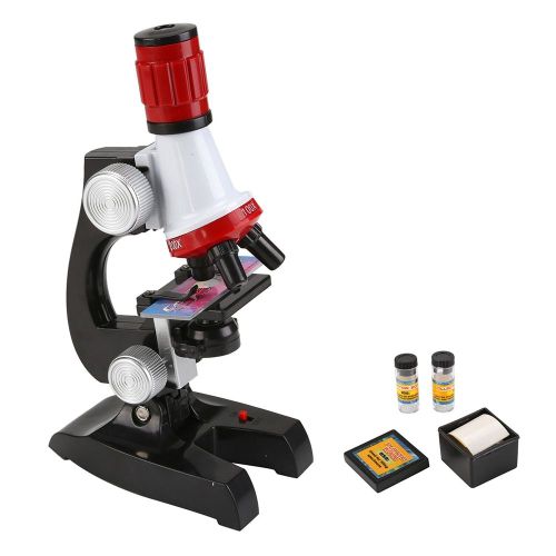 1200x Jouet Educatif Maison Numerique Loupe Bureau Science Interêt Developper Enfants Microscope Enfants Enseignement Led Avec Echantillon