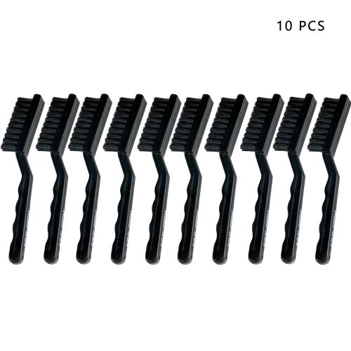10 Pieces Pour Pcb S?R Reparation De Circuits Portable Antiderapant Tablette Propre Manivelle Outil Poussiere Synthetique Fiber Brosse Antistatique