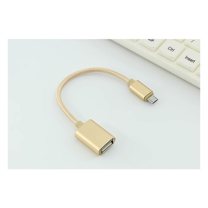 OEM - Adaptateur Type C/USB pour NINTENDO Switch Smartphone & MAC USB-C  Clef Connecteur - couleur:ROSE