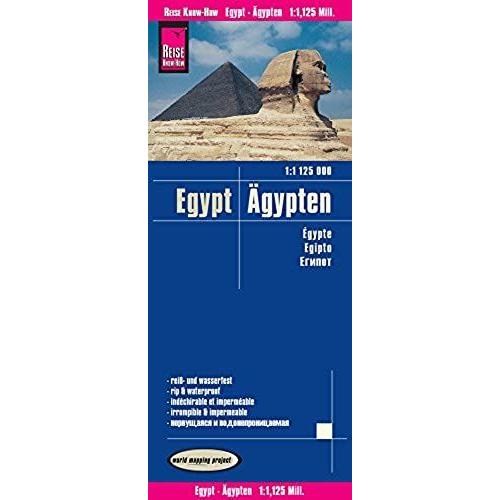 Reise Know-How Landkarte Ägypten (1:1.125.000)