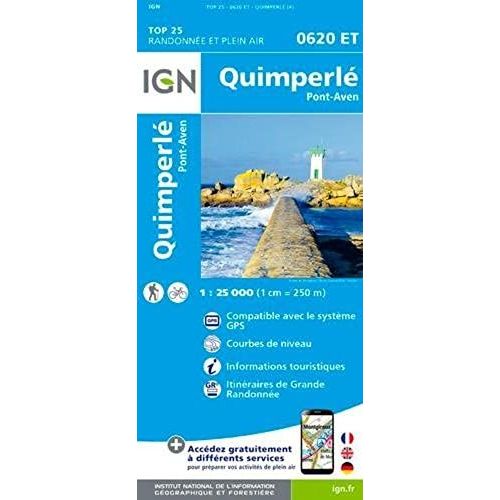 Quimperlé Pont 1:25 000