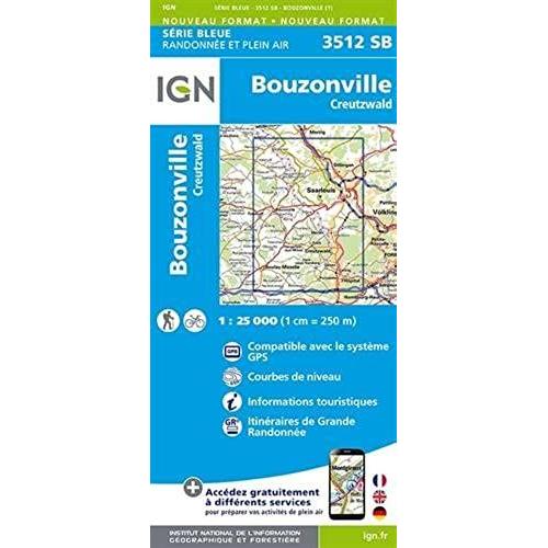 Bouzonville 1:25 000